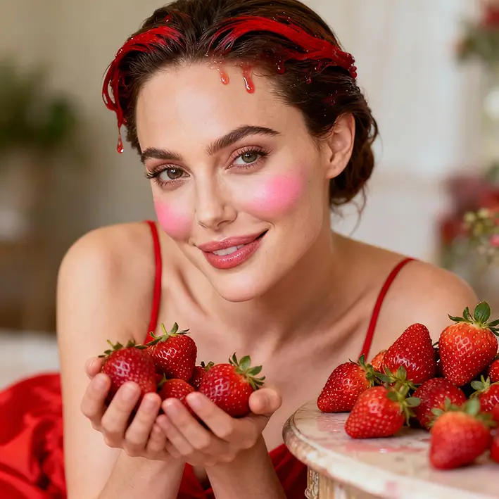 Personalisierter Auto-Duftspender mit Erdbeerduft: fruchtiger, frischer und langanhaltender Duft, der dem Fahrzeuginnenraum ein angenehmes und umhüllendes Aroma verleiht, ideal, um jede Fahrt zu einem einzigartigen Sinneserlebnis zu machen.